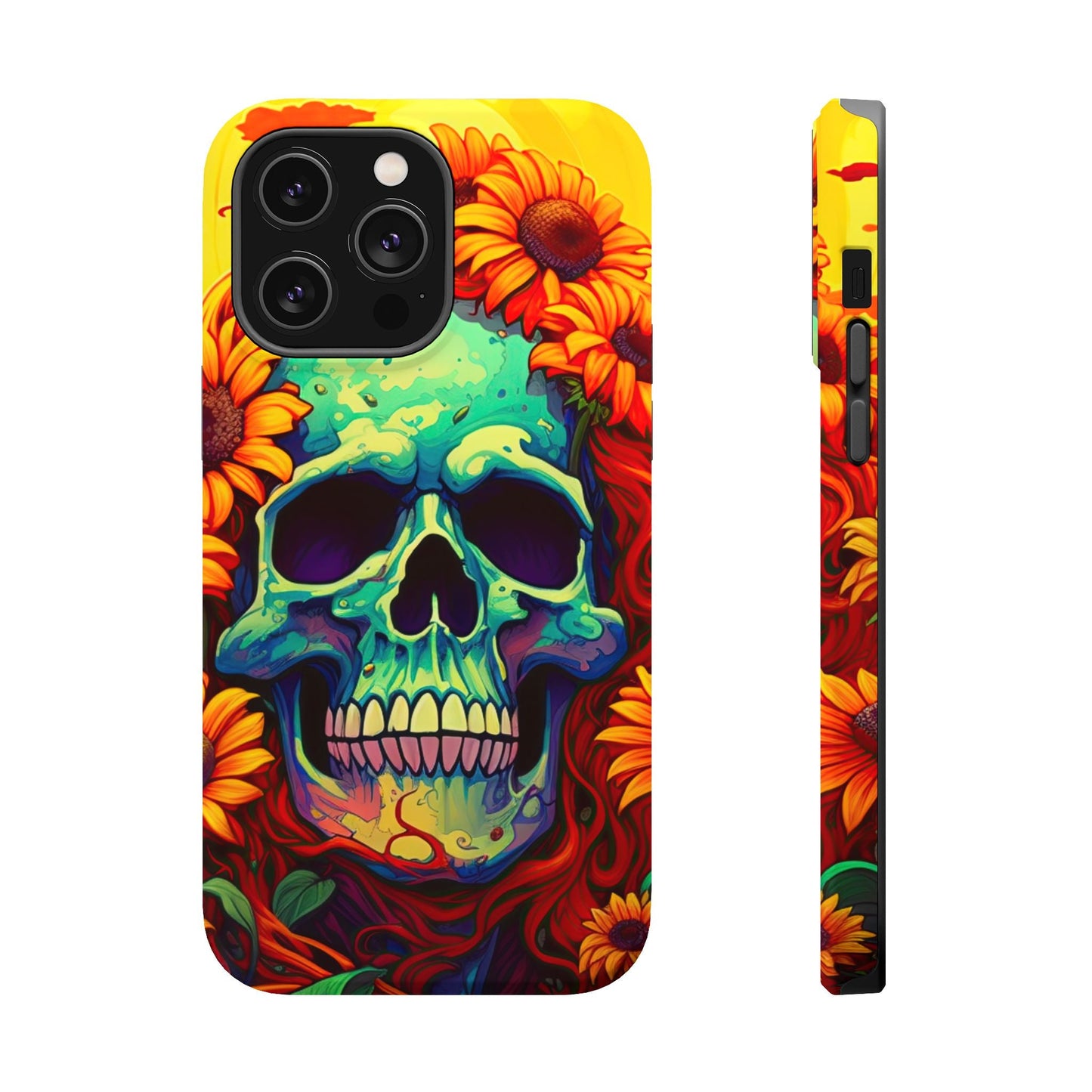 Sun Kissed Skull MagSafe iPhone Case - BOGO Cases
