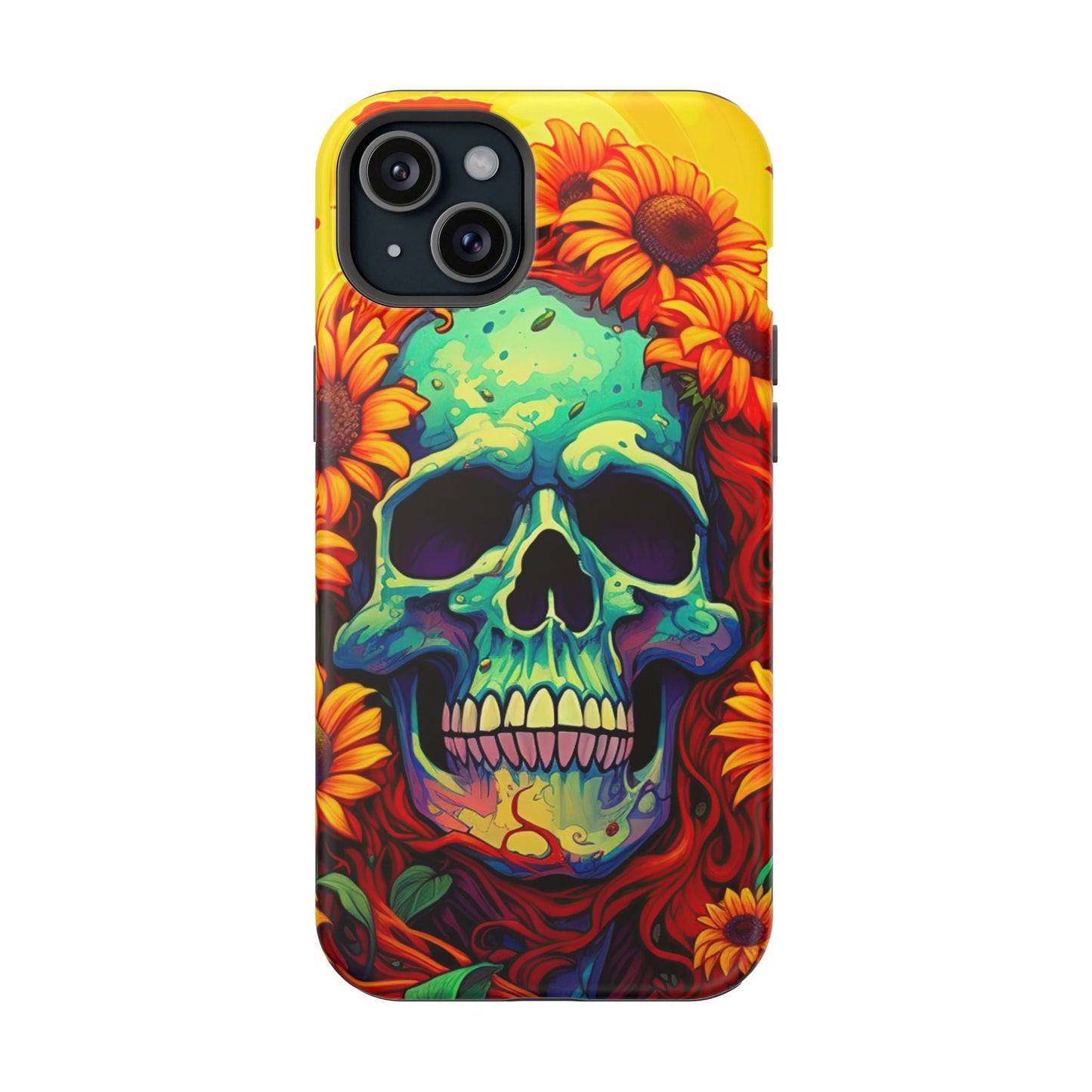 Sun Kissed Skull MagSafe iPhone Case - BOGO Cases