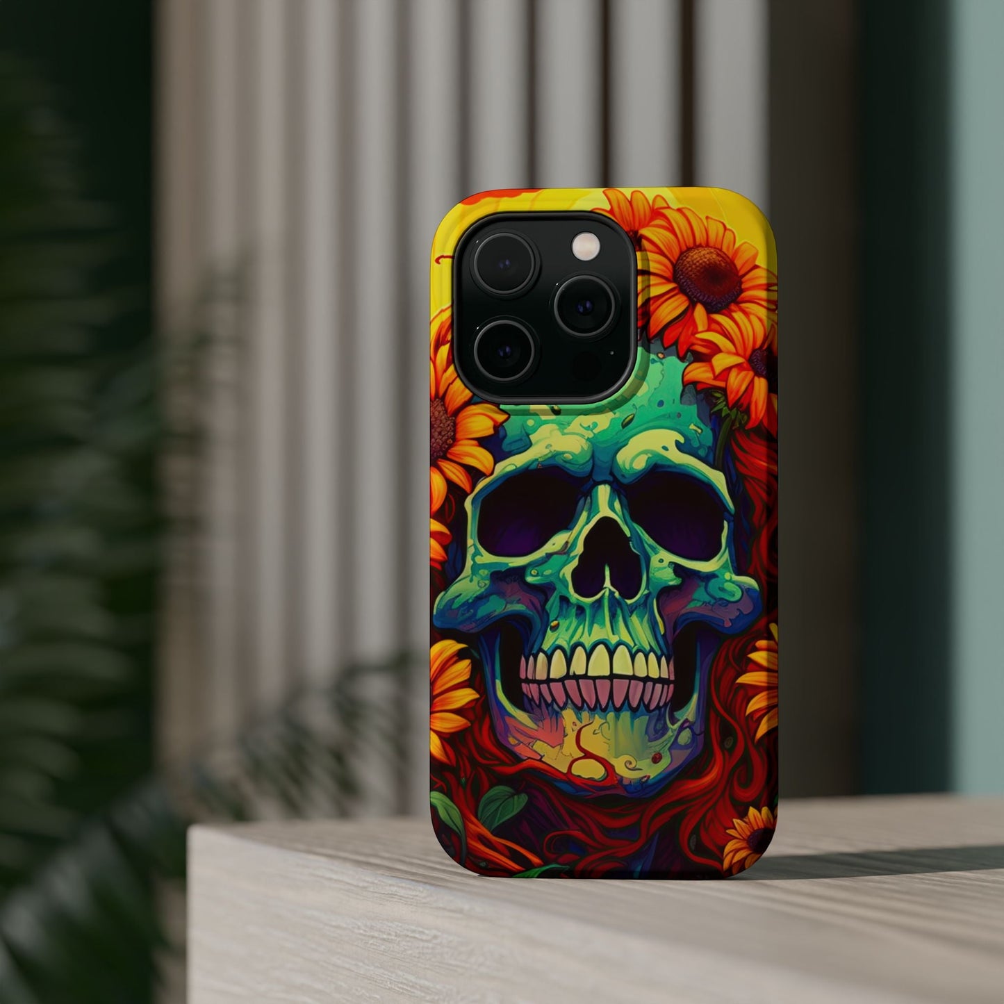 Sun Kissed Skull MagSafe iPhone Case - BOGO Cases