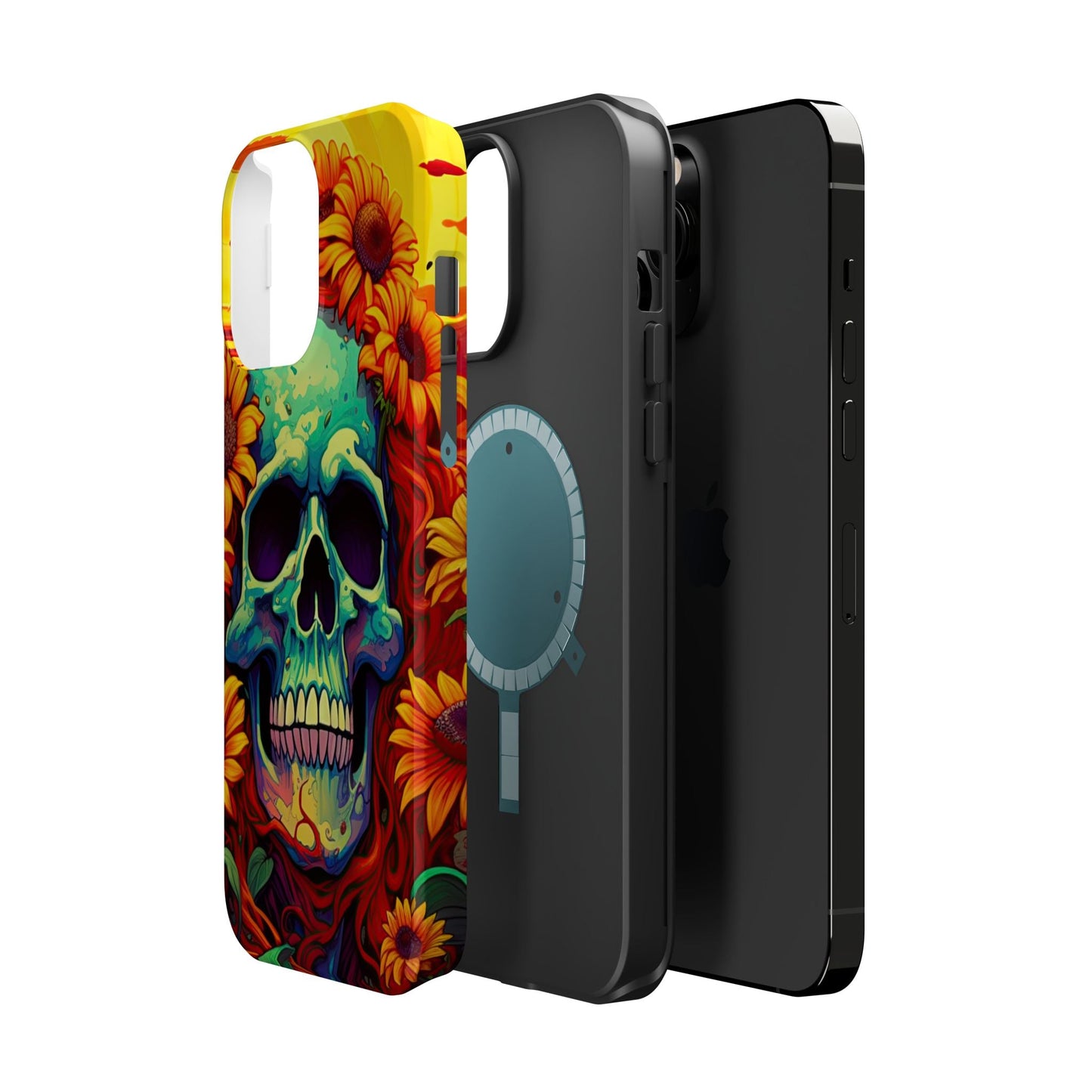 Sun Kissed Skull MagSafe iPhone Case - BOGO Cases