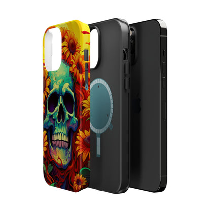 Sun Kissed Skull MagSafe iPhone Case - BOGO Cases