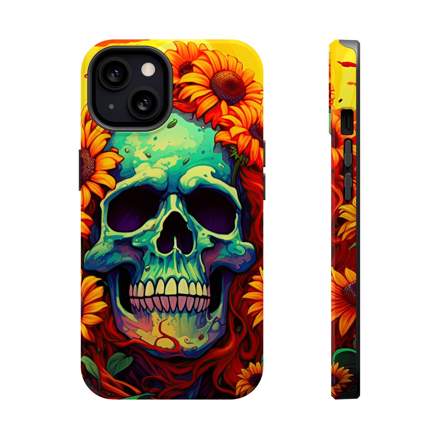 Sun Kissed Skull MagSafe iPhone Case - BOGO Cases