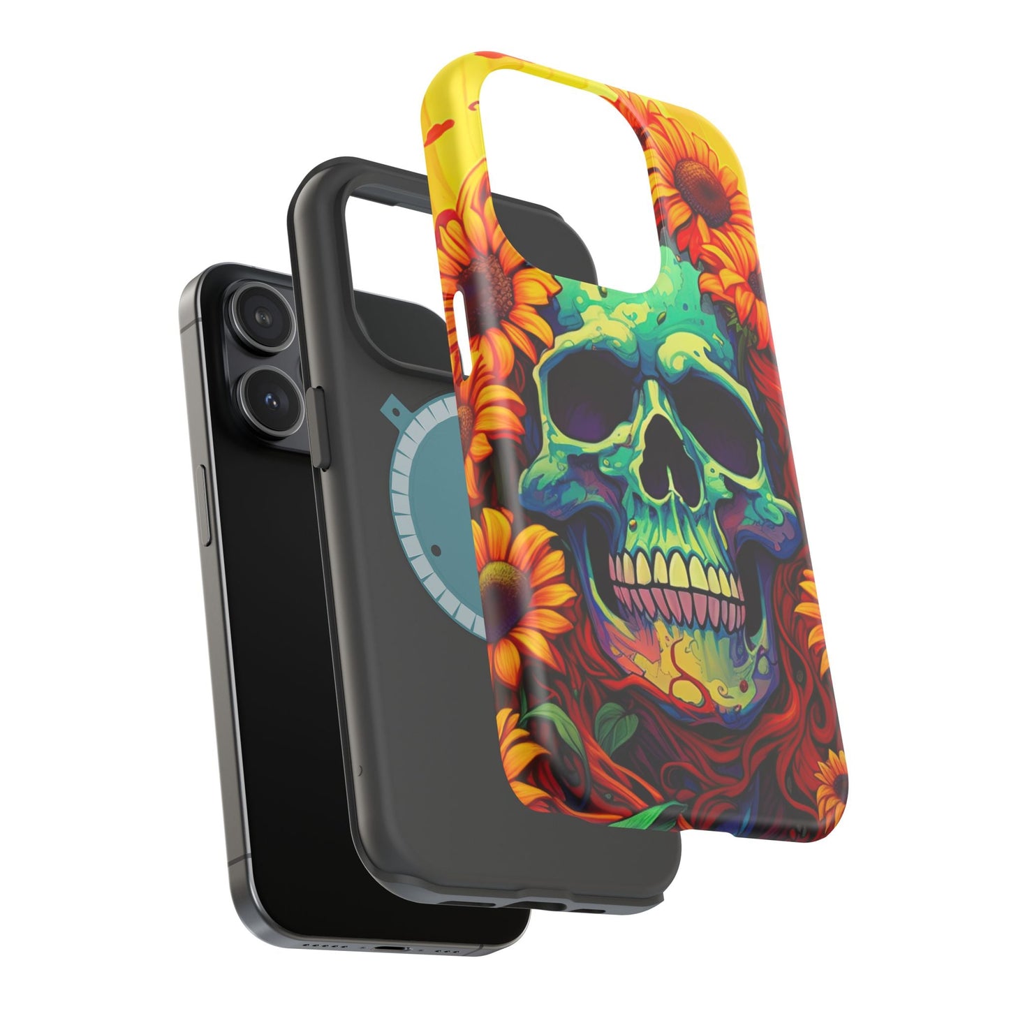 Sun Kissed Skull MagSafe iPhone Case - BOGO Cases