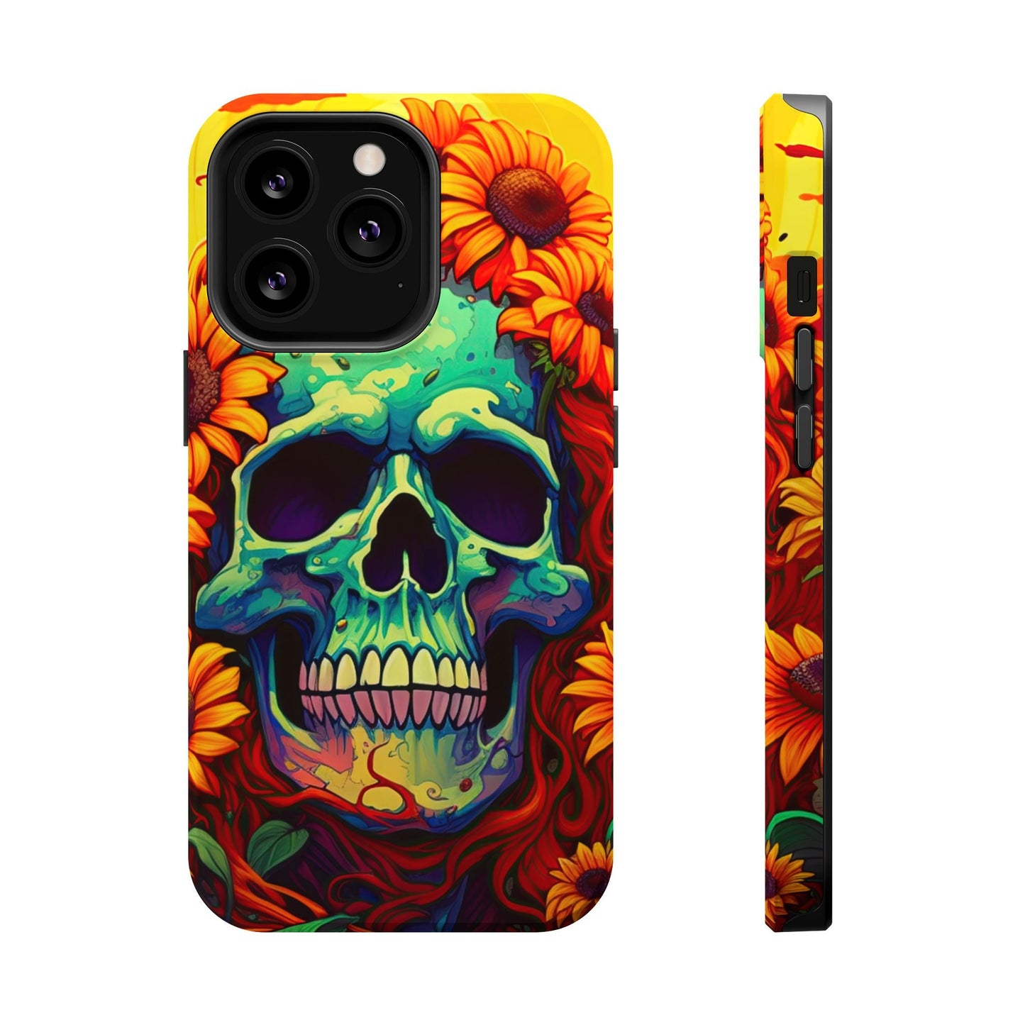 Sun Kissed Skull MagSafe iPhone Case - BOGO Cases