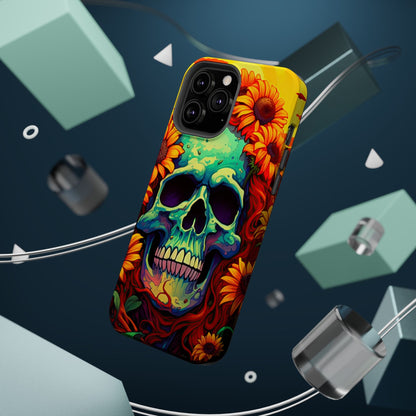 Sun Kissed Skull MagSafe iPhone Case - BOGO Cases