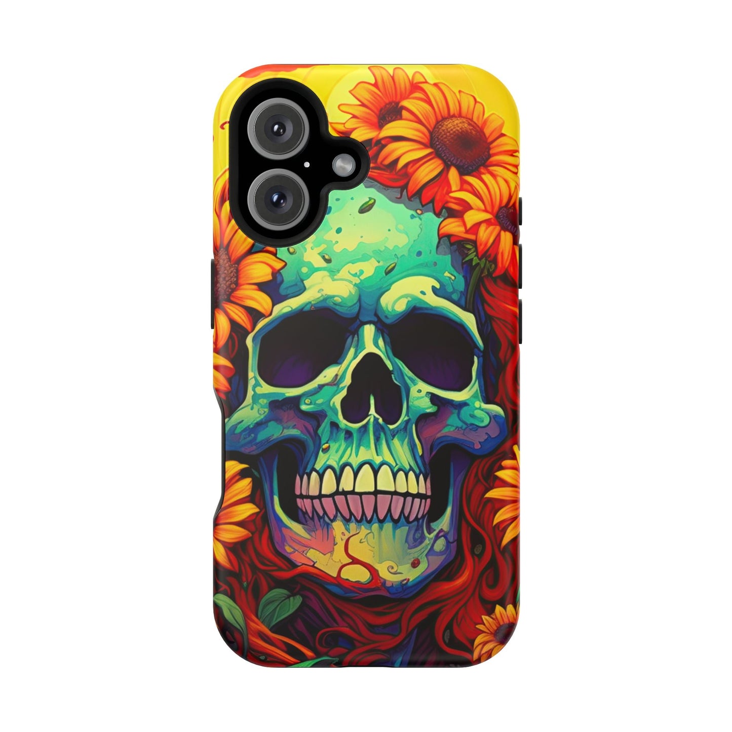 Sun Kissed Skull MagSafe iPhone Case - BOGO Cases