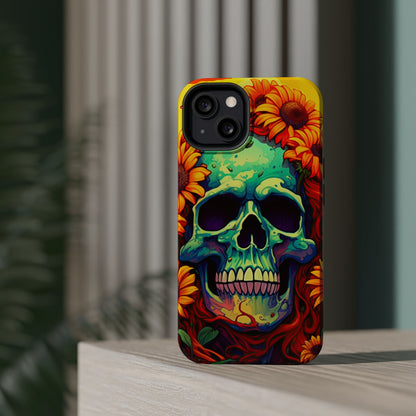 Sun Kissed Skull MagSafe iPhone Case - BOGO Cases