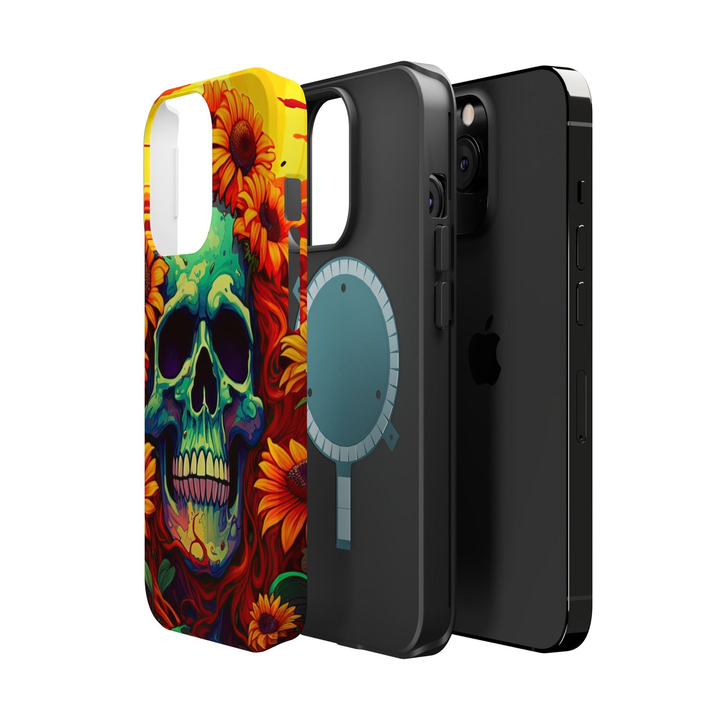 Sun Kissed Skull MagSafe iPhone Case - BOGO Cases