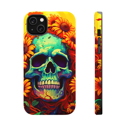 Sun Kissed Skull MagSafe iPhone Case - BOGO Cases