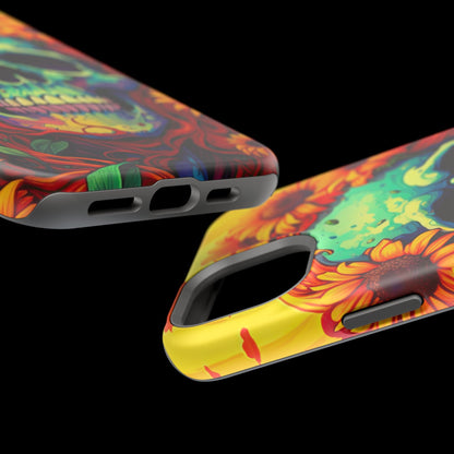 Sun Kissed Skull MagSafe iPhone Case - BOGO Cases