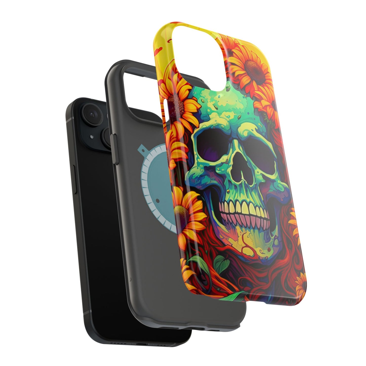 Sun Kissed Skull MagSafe iPhone Case - BOGO Cases