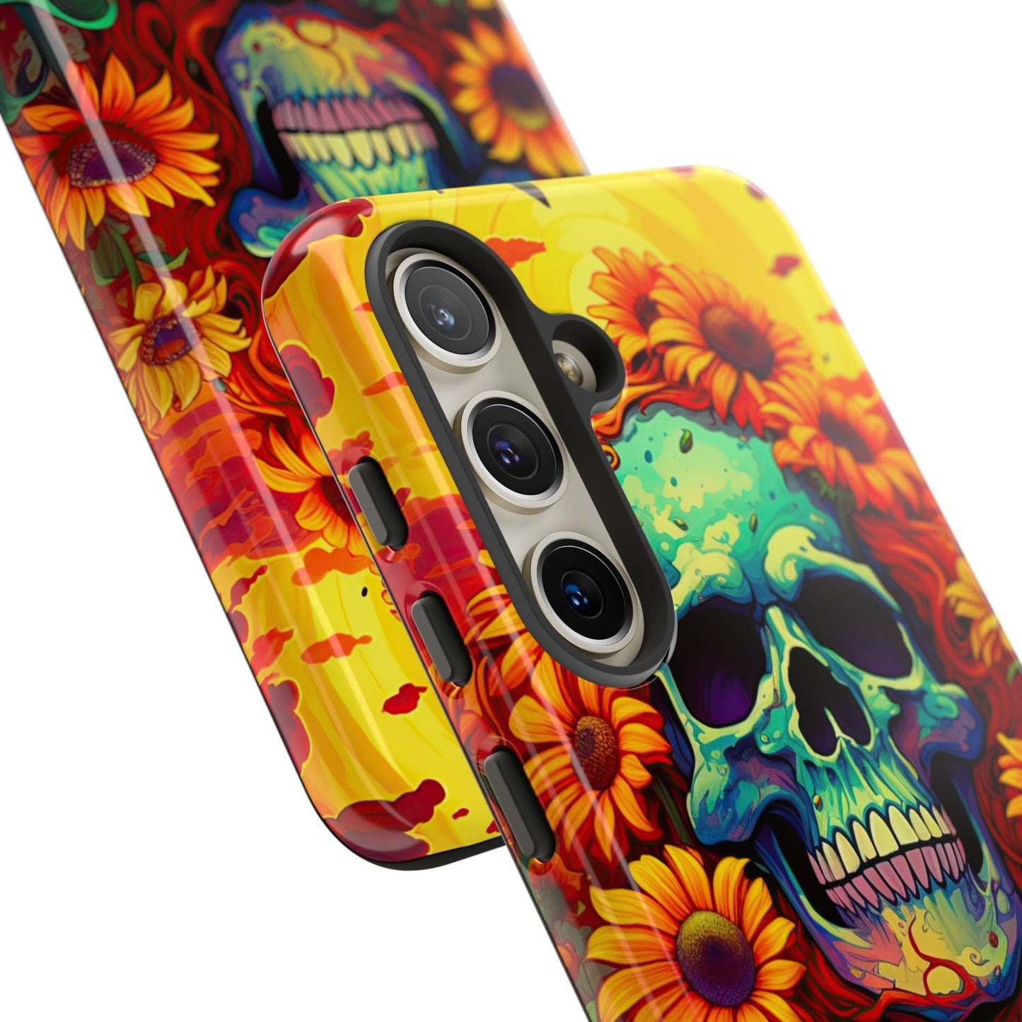 Sun Kissed Skull Samsung Galaxy Case - BOGO Cases