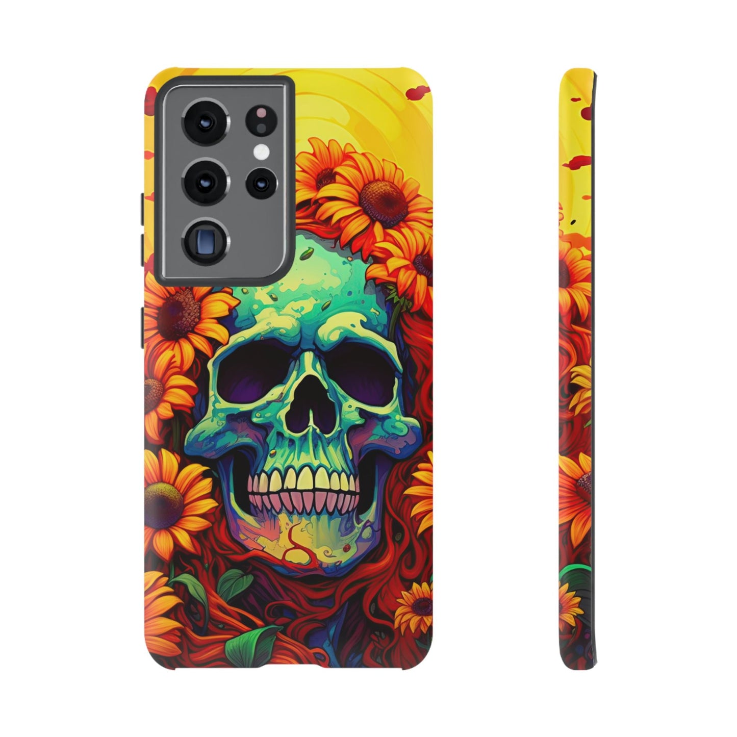 Sun Kissed Skull Samsung Galaxy Case - BOGO Cases