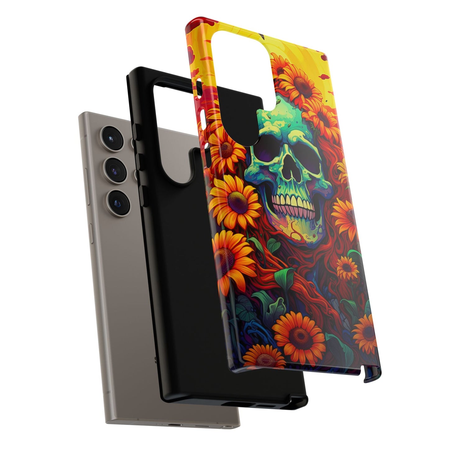 Sun Kissed Skull Samsung Galaxy Case - BOGO Cases