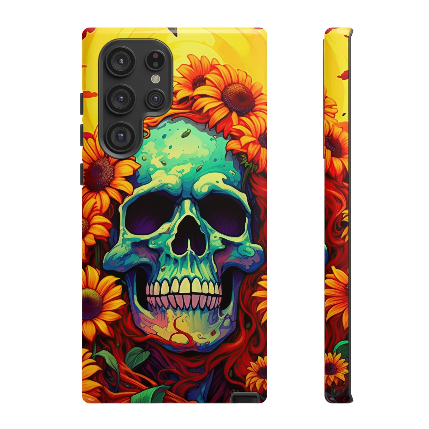 Sun Kissed Skull Samsung Galaxy Case - BOGO Cases