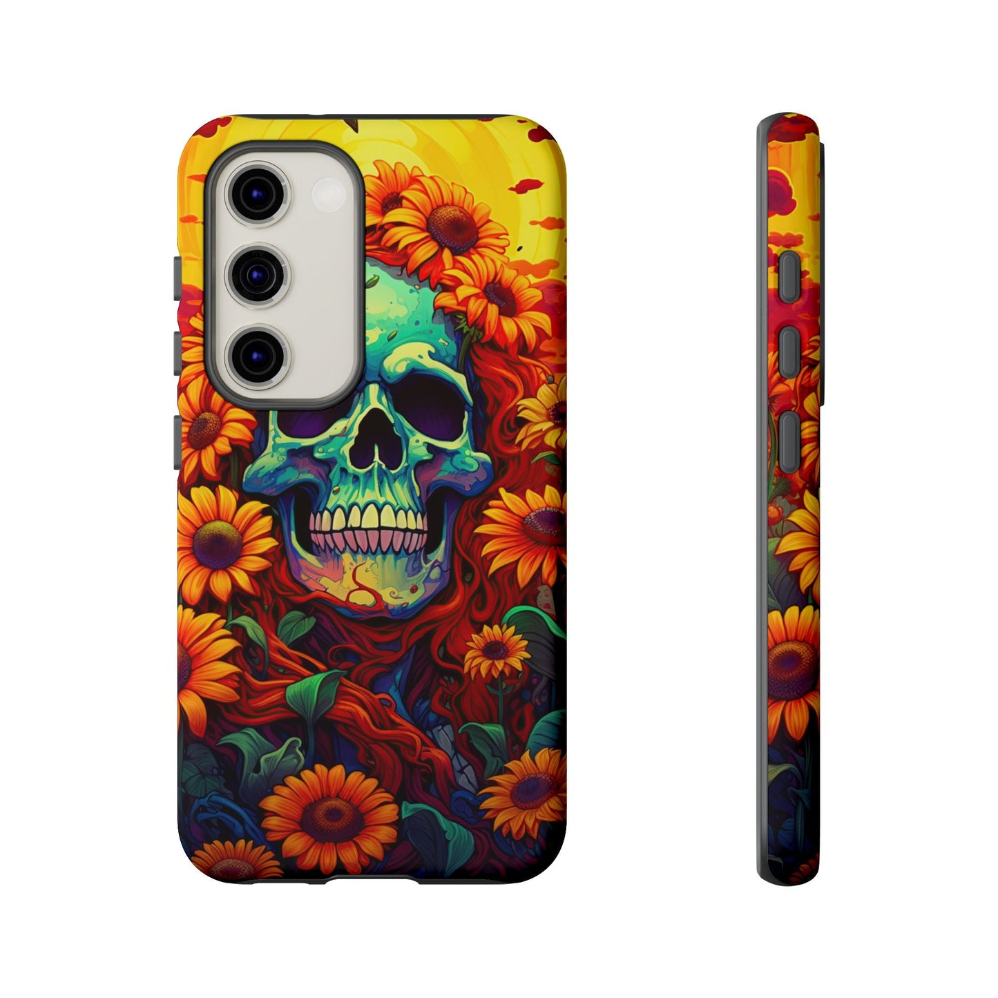 Sun Kissed Skull Samsung Galaxy Case - BOGO Cases
