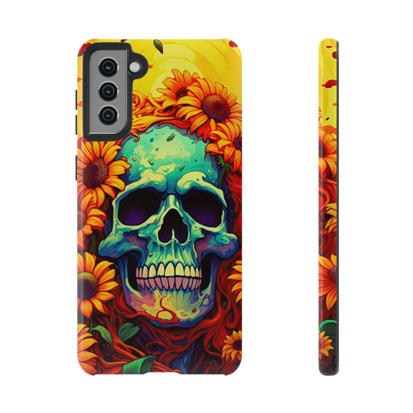 Sun Kissed Skull Samsung Galaxy Case - BOGO Cases