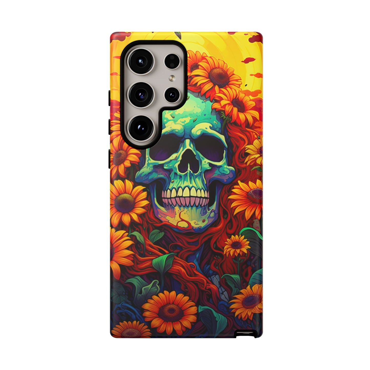 Sun Kissed Skull Samsung Galaxy Case - BOGO Cases