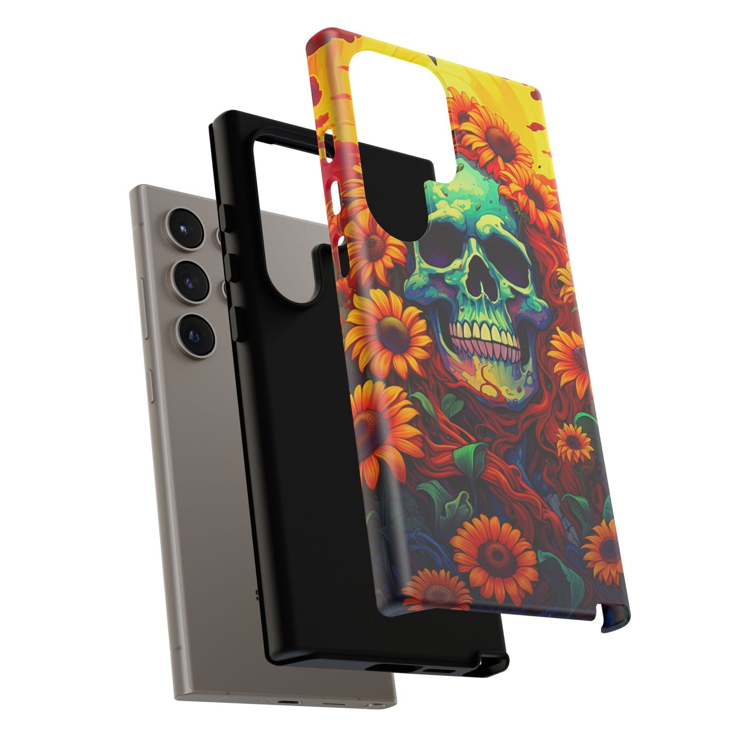Sun Kissed Skull Samsung Galaxy Case - BOGO Cases
