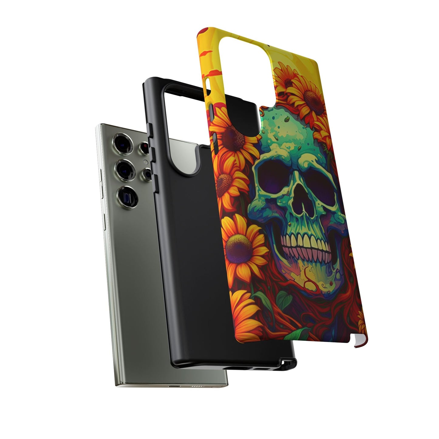 Sun Kissed Skull Samsung Galaxy Case - BOGO Cases