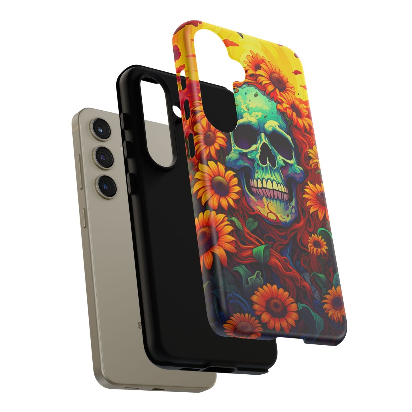 Sun Kissed Skull Samsung Galaxy Case - BOGO Cases