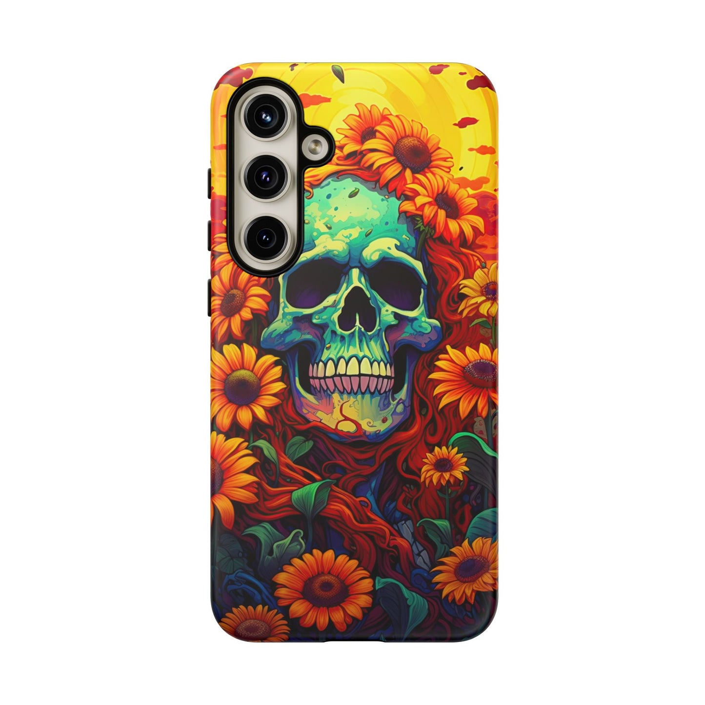 Sun Kissed Skull Samsung Galaxy Case - BOGO Cases