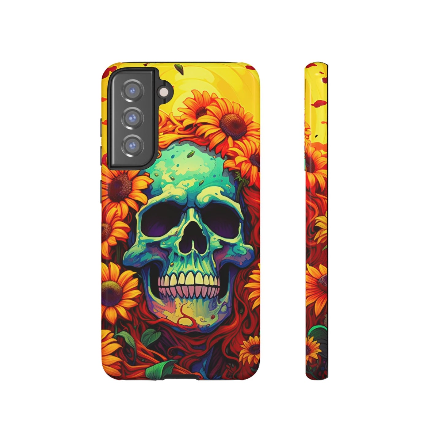 Sun Kissed Skull Samsung Galaxy Case - BOGO Cases