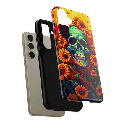 Sun Kissed Skull Samsung Galaxy Case - BOGO Cases