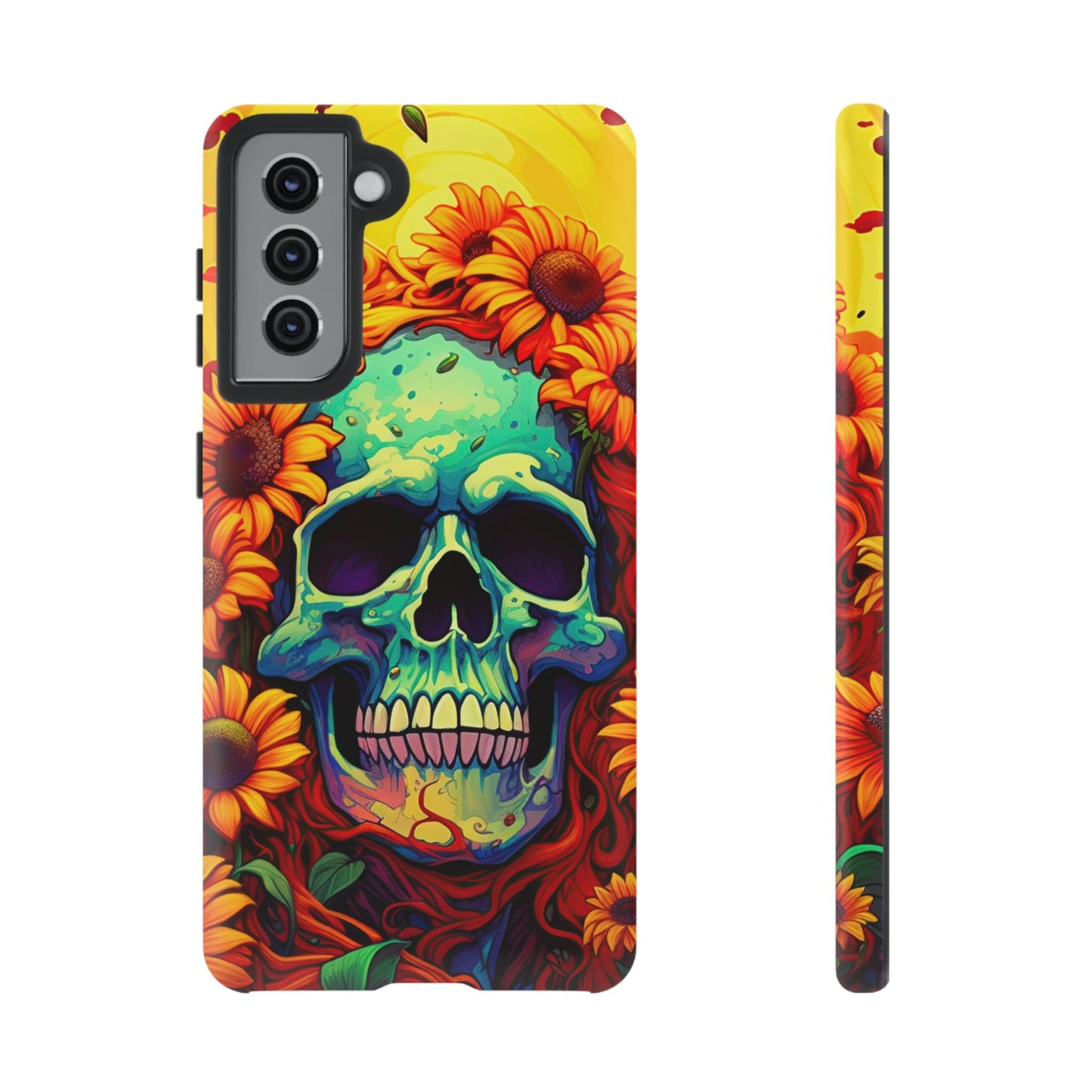 Sun Kissed Skull Samsung Galaxy Case - BOGO Cases