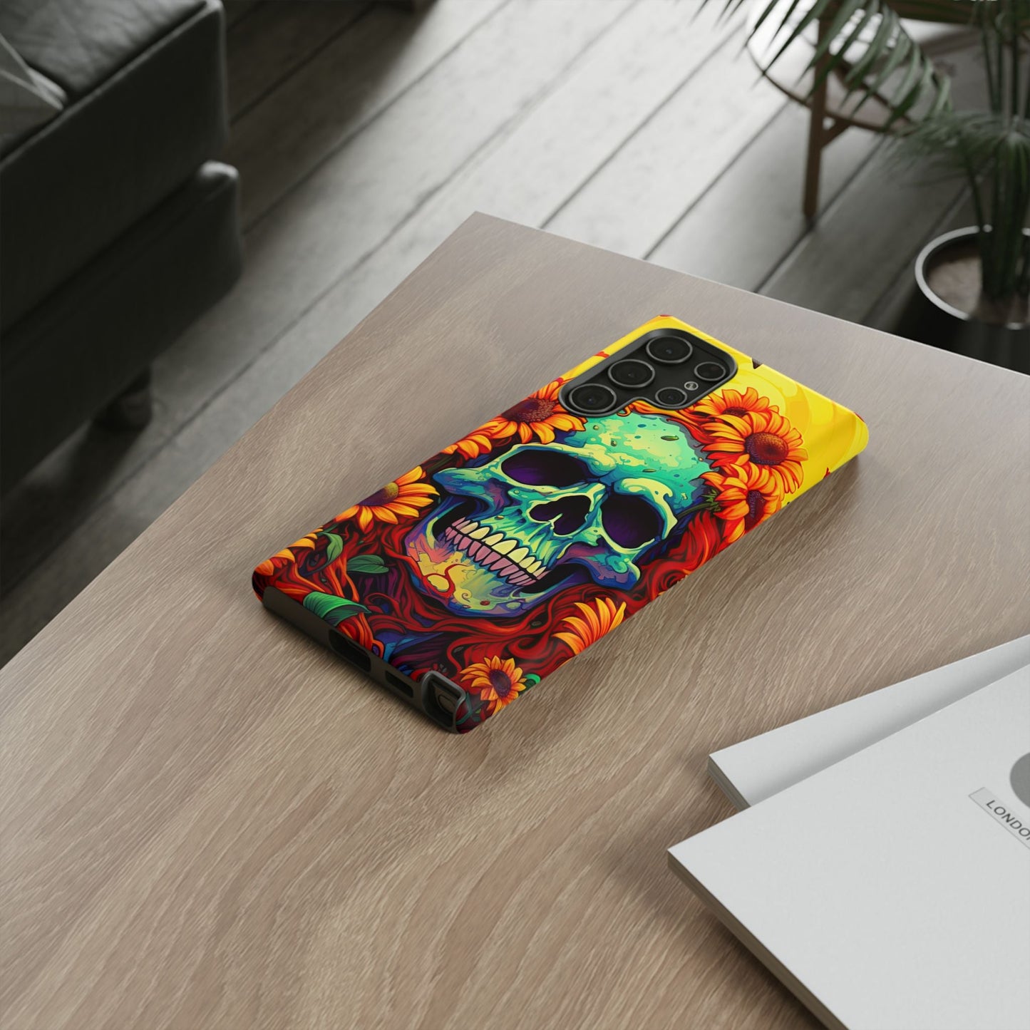 Sun Kissed Skull Samsung Galaxy Case - BOGO Cases