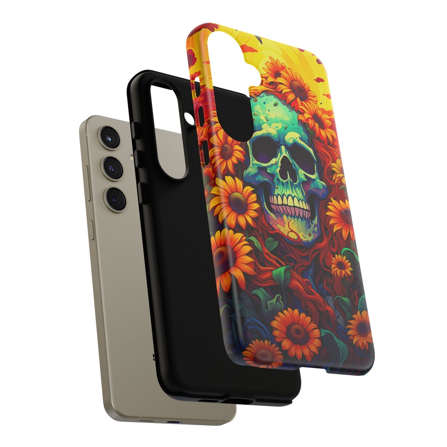 Sun Kissed Skull Samsung Galaxy Case - BOGO Cases