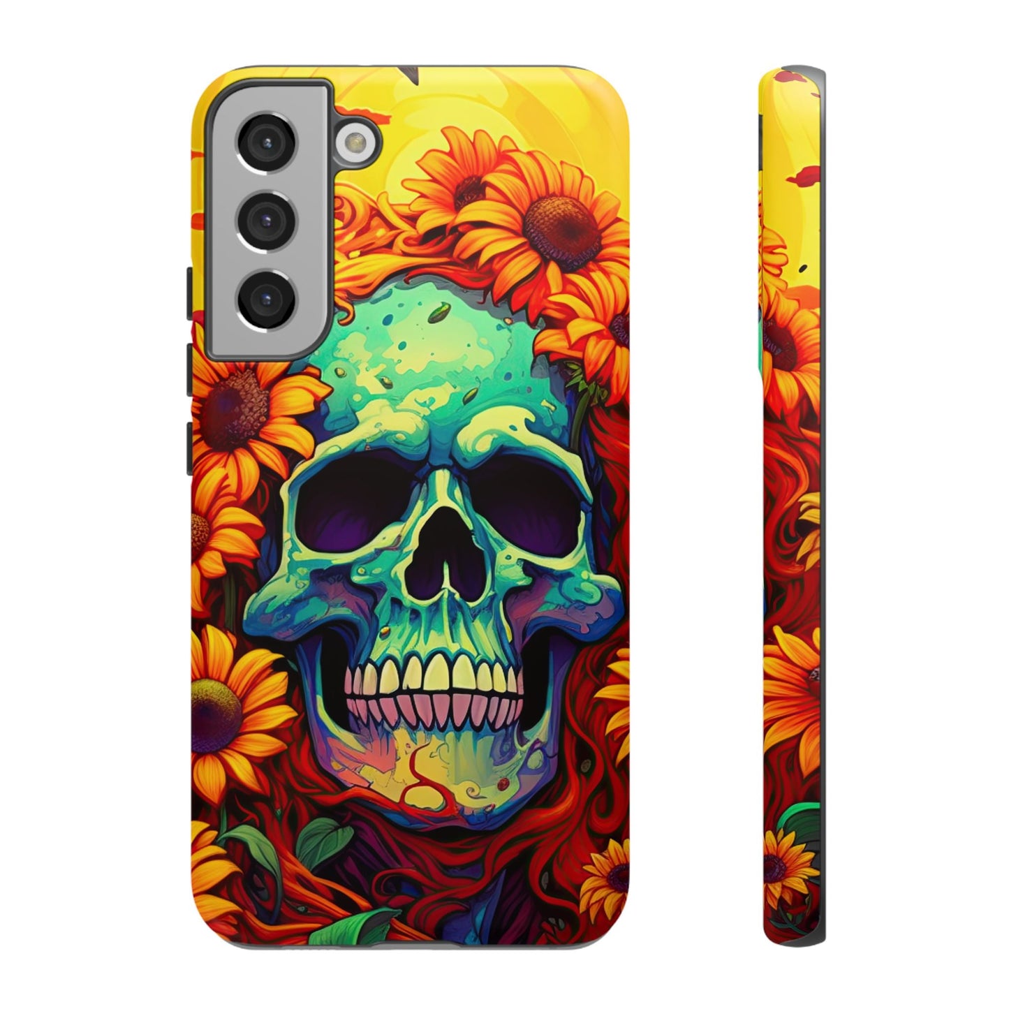 Sun Kissed Skull Samsung Galaxy Case - BOGO Cases