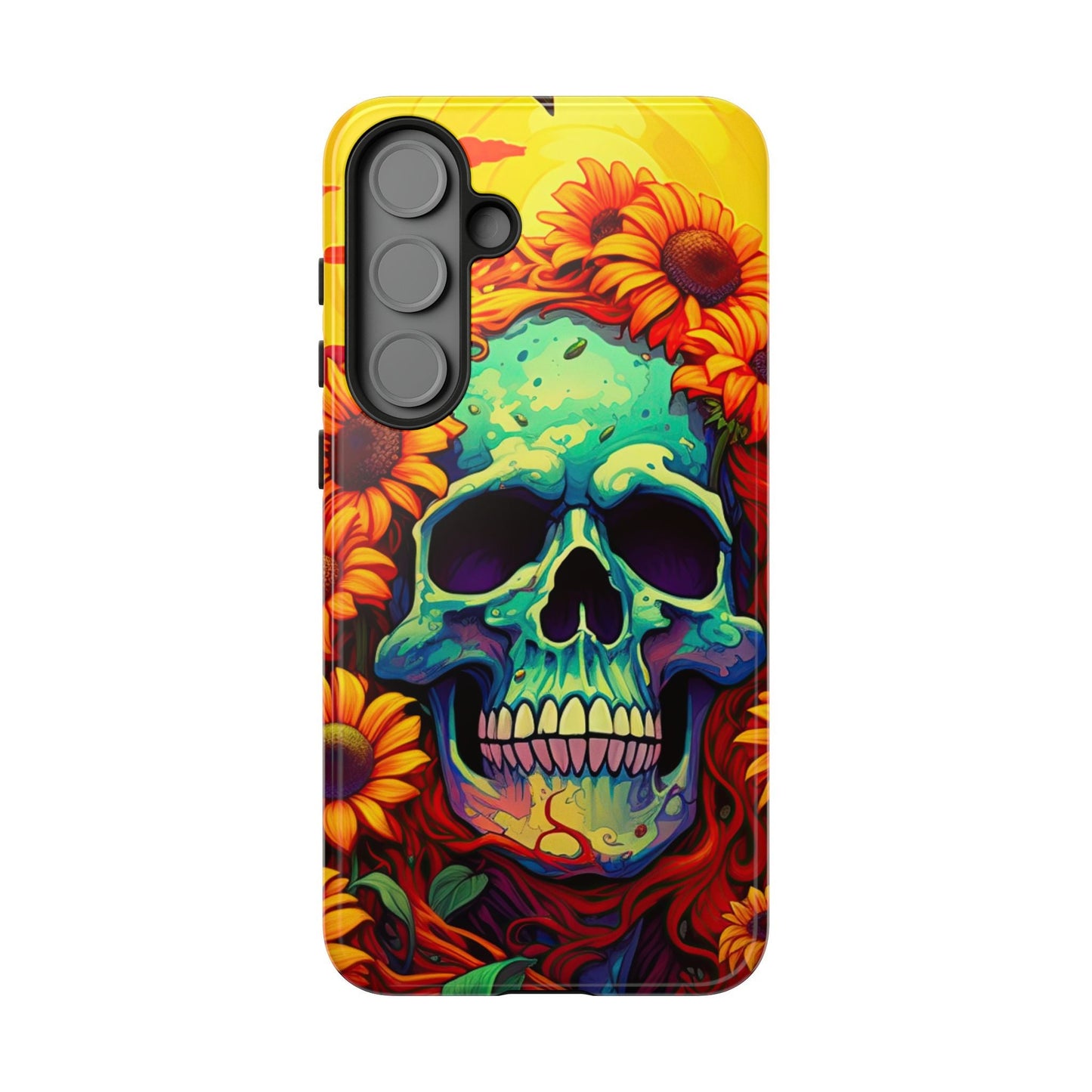 Sun Kissed Skull Samsung Galaxy Case - BOGO Cases