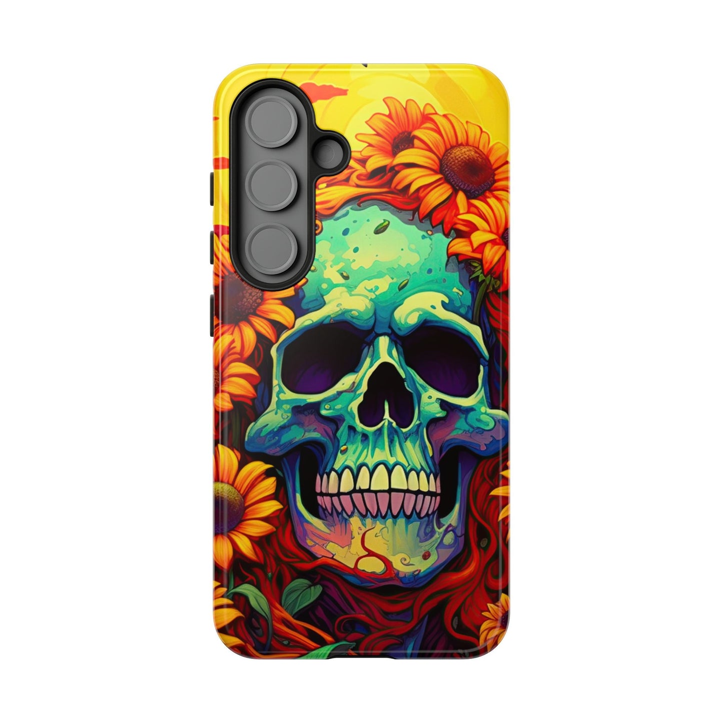 Sun Kissed Skull Samsung Galaxy Case - BOGO Cases