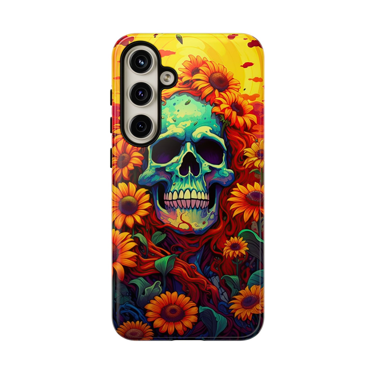Sun Kissed Skull Samsung Galaxy Case - BOGO Cases