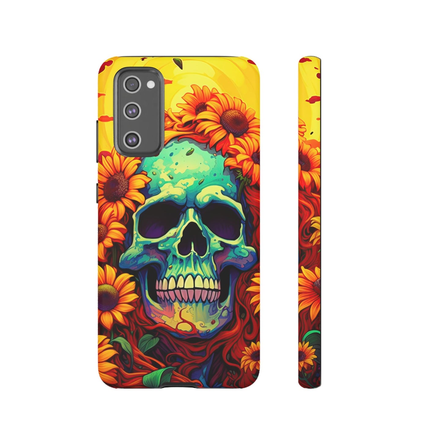 Sun Kissed Skull Samsung Galaxy Case - BOGO Cases