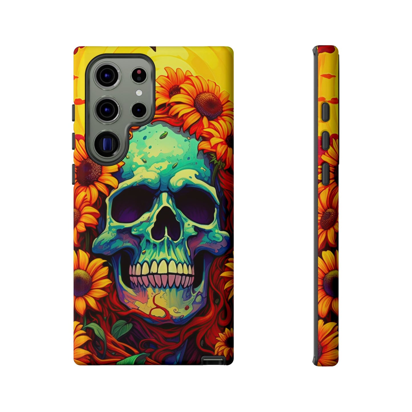 Sun Kissed Skull Samsung Galaxy Case - BOGO Cases