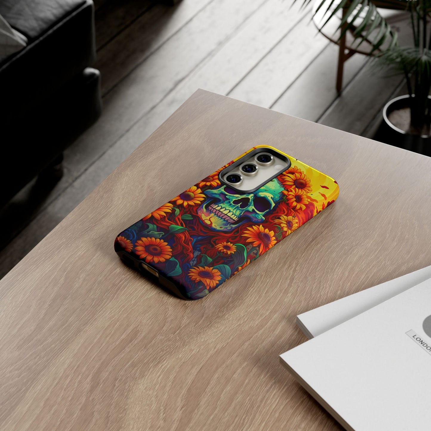Sun Kissed Skull Samsung Galaxy Case - BOGO Cases