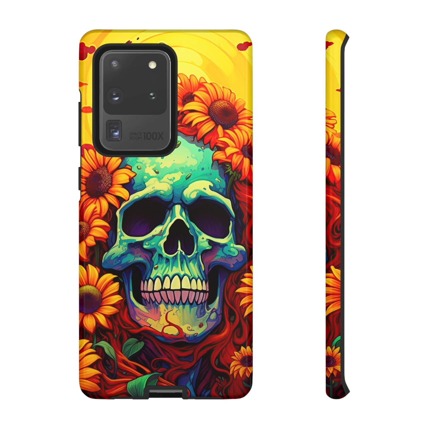 Sun Kissed Skull Samsung Galaxy Case - BOGO Cases