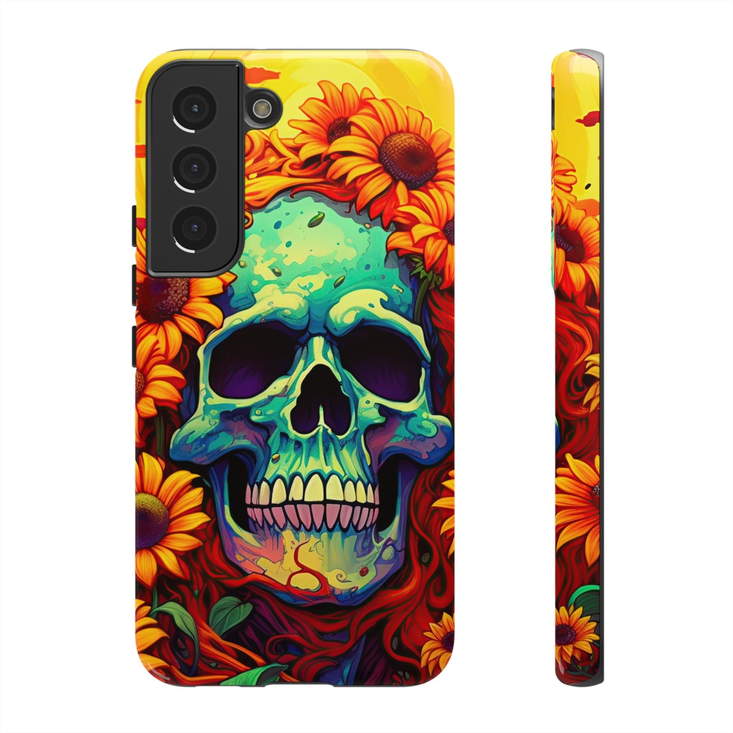 Sun Kissed Skull Samsung Galaxy Case - BOGO Cases