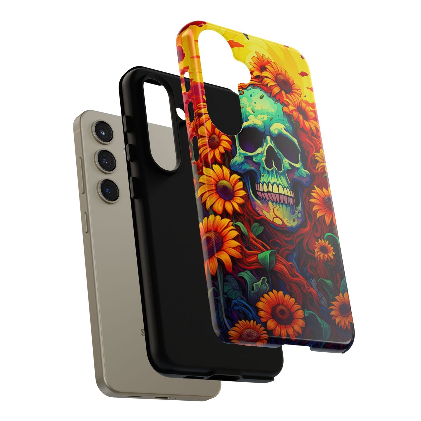 Sun Kissed Skull Samsung Galaxy Case - BOGO Cases
