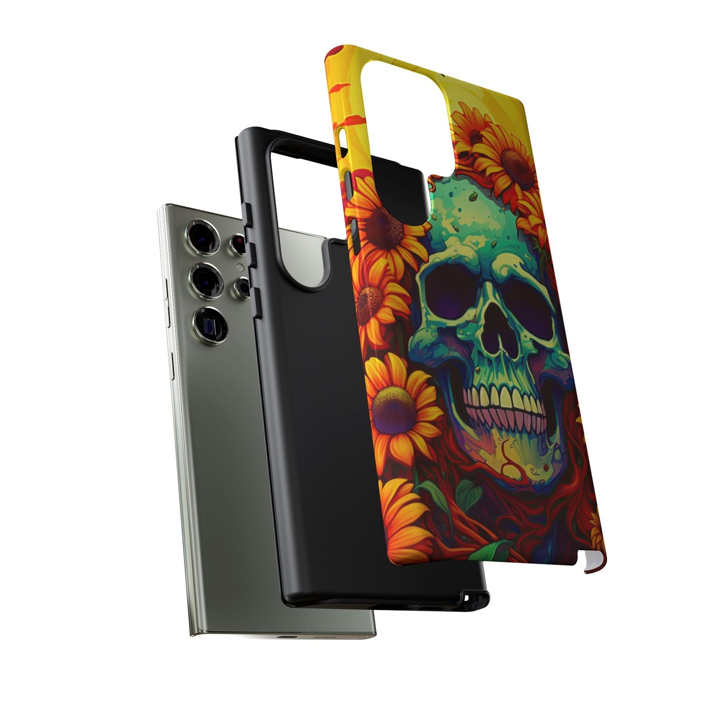 Sun Kissed Skull Samsung Galaxy Case - BOGO Cases