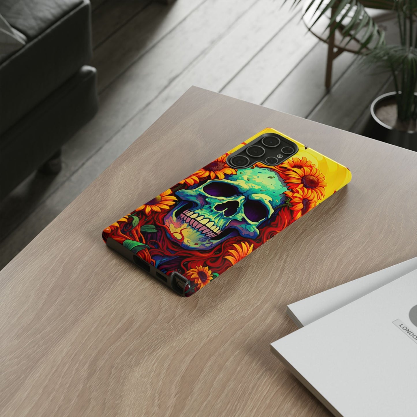 Sun Kissed Skull Samsung Galaxy Case - BOGO Cases