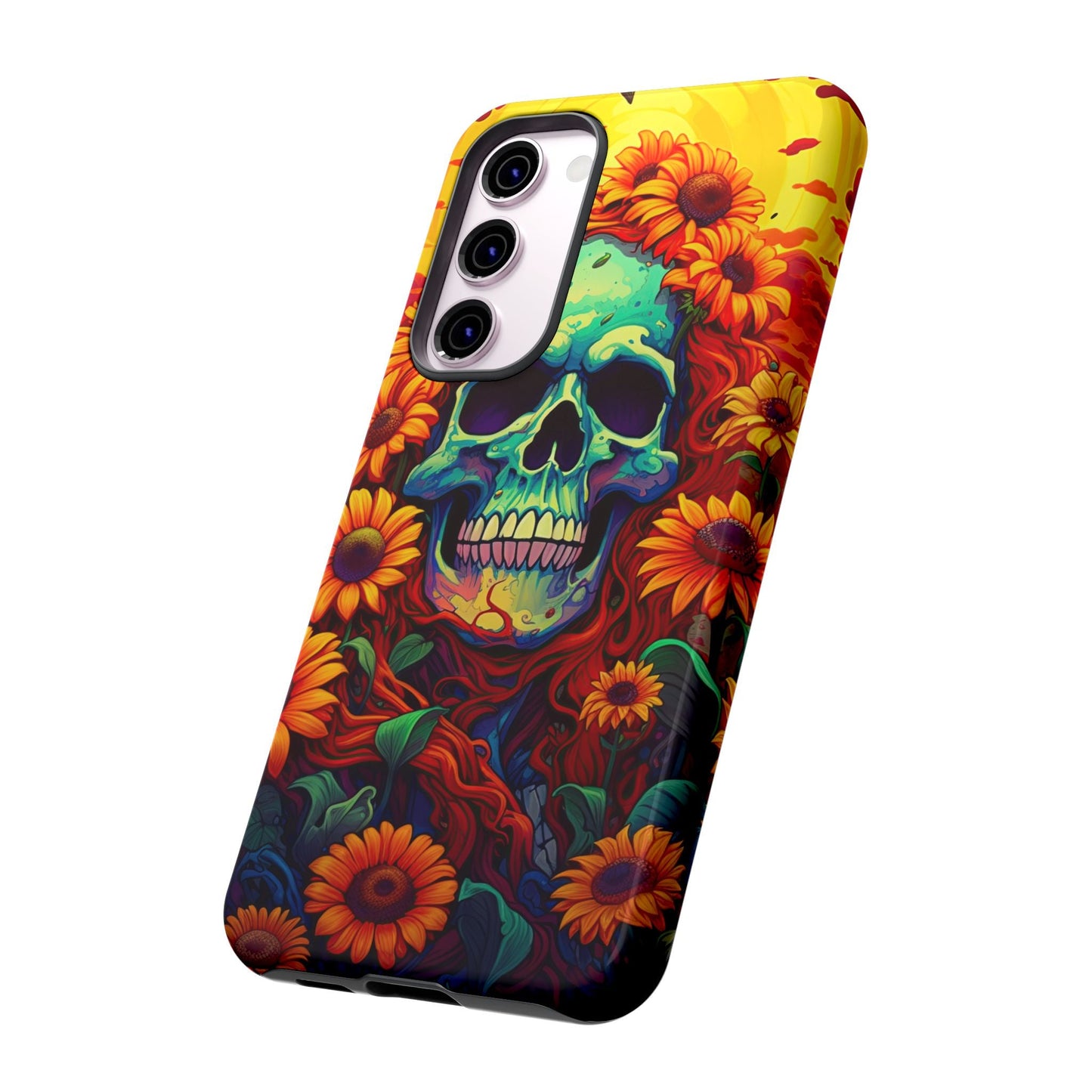 Sun Kissed Skull Samsung Galaxy Case - BOGO Cases