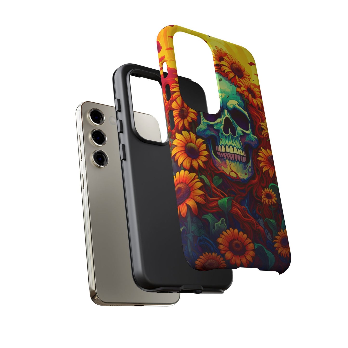Sun Kissed Skull Samsung Galaxy Case - BOGO Cases