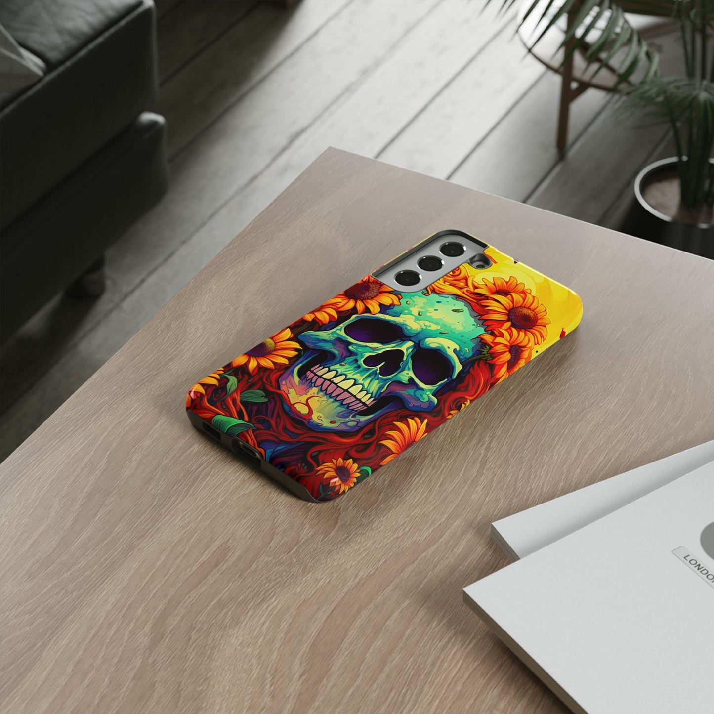Sun Kissed Skull Samsung Galaxy Case - BOGO Cases