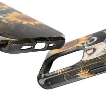 Sunflower Moon and Stars MagSafe Case – Ethereal Art - BOGO Cases