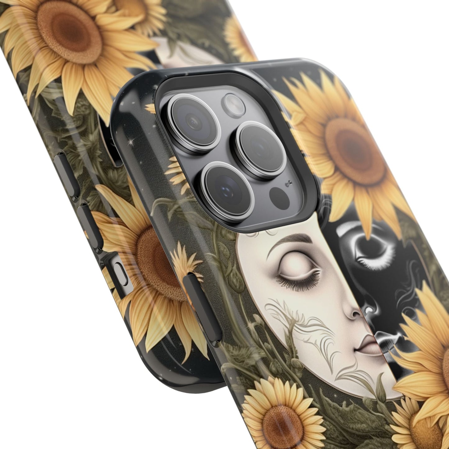 Sunflower Moon and Stars MagSafe Case – Ethereal Art - BOGO Cases