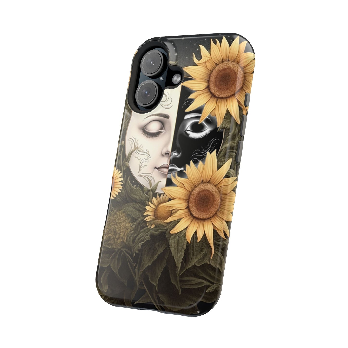 Sunflower Moon and Stars MagSafe Case – Ethereal Art - BOGO Cases
