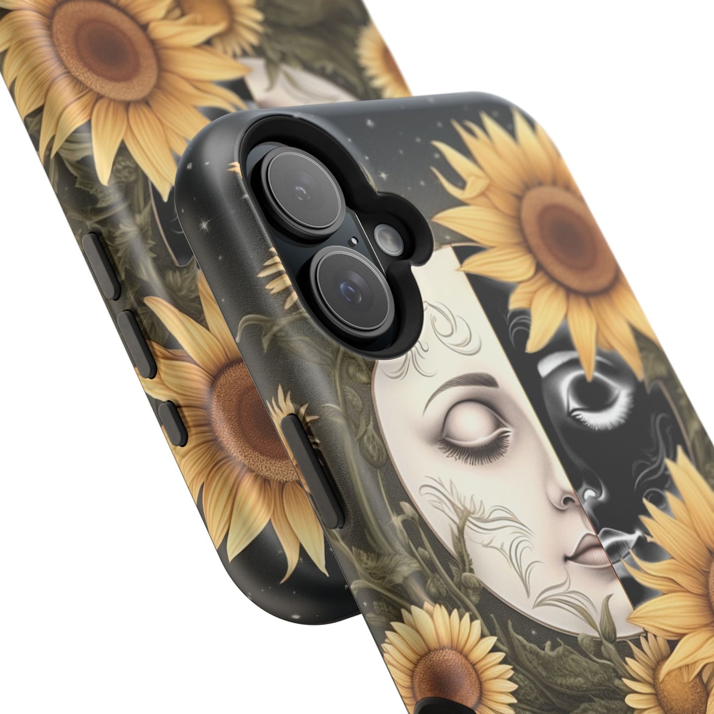 Sunflower Moon and Stars MagSafe Case – Ethereal Art - BOGO Cases